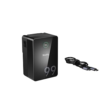 Amazon | SmallRig Vマウントバッテリー VB99 Pro 6700mAh 99Wh